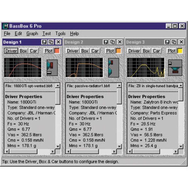 Main product image for BassBox 6 Pro Software CD-ROM 500-923